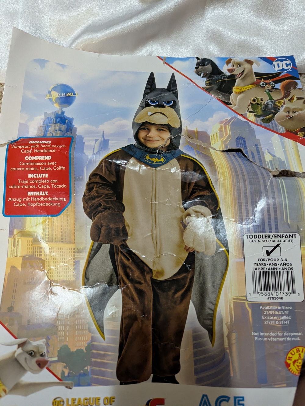Toddler Plush Costume - Brown/Beige